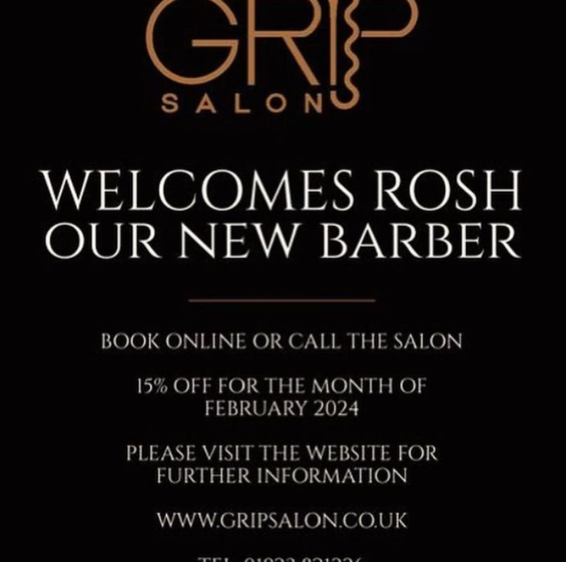 Welcoming Rosh – our new Barber